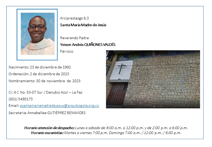 Santa María Madre de Jesús