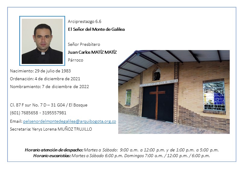 El Señor del Monte de Galilea