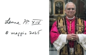 Firma León XIV